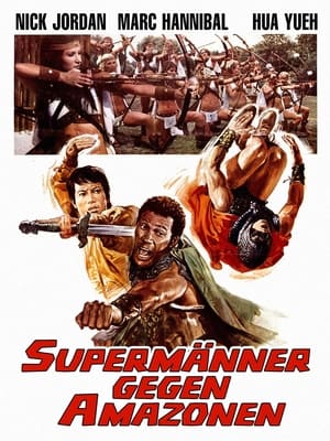 Poster Supermänner gegen Amazonen 1974