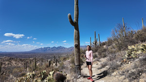 Solo Backpacking Saguaro National Park still
