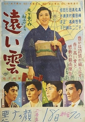 Poster 遠い雲 1955