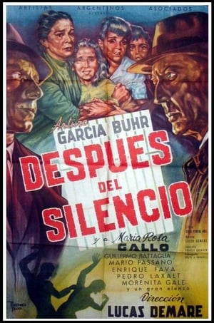 Poster Después del silencio (1956)