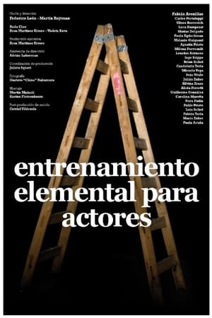 Poster Entrenamiento elemental para actores 2009
