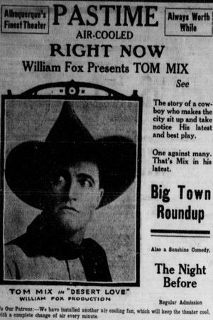 Poster Big Town Round-Up 1921