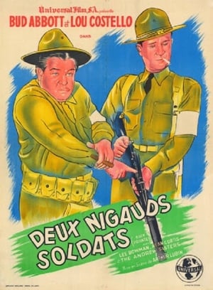 Poster Deux nigauds soldats 1941