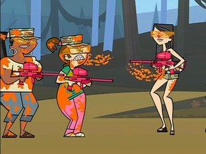 Total Drama Island Paintball Deer Hunter