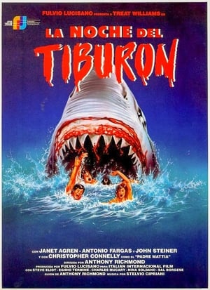 Poster La noche de los tiburones 1988