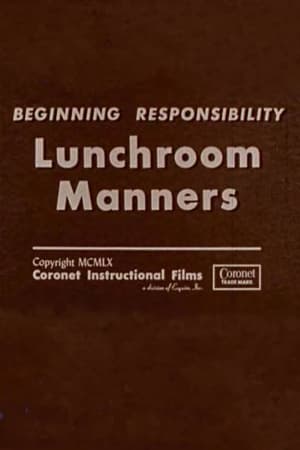 Poster Lunchroom Manners (1960)