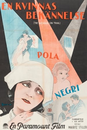 Poster The Woman on Trial 1927