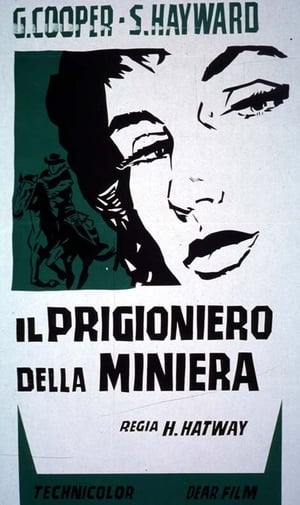 Poster Il prigioniero della miniera 1954