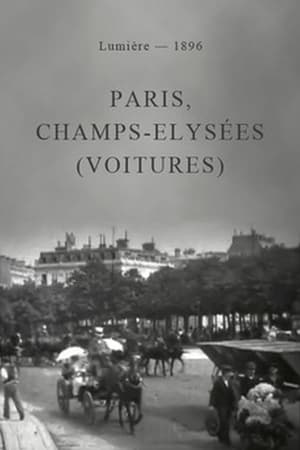 Poster Paris, Champs-Elysées (voitures) (1896)