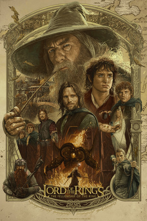 poster The Lord of the Rings: The Fellowship of the Ring