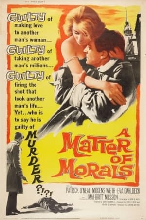 Poster A Matter of Morals 1961