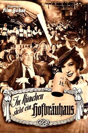 Poster In München steht ein Hofbräuhaus 1952