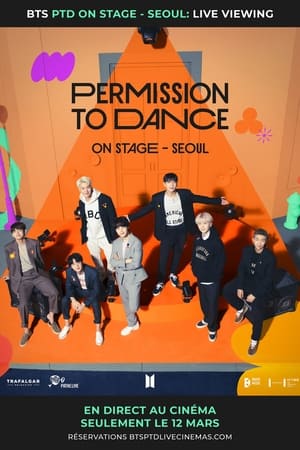 Poster BTS Permission to dance on stage - Seoul : Live viewing 2022