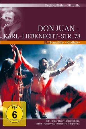 Poster Don Juan, Karl-Liebknecht-Str. 78 1980