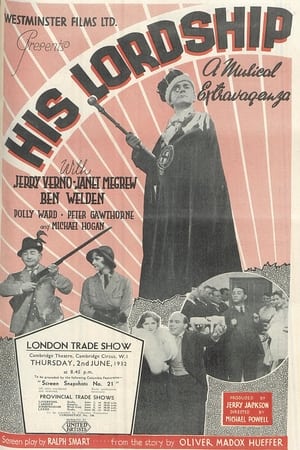 Poster His Lordship (1932)