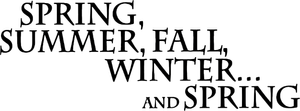 Spring, Summer, Fall, Winter... and Spring — Logos 3