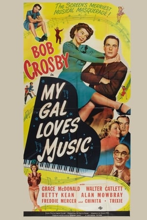 Poster My Gal Loves Music 1944
