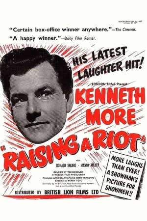 Poster Raising a Riot (1955)