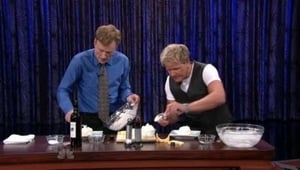 The Tonight Show with Conan O'Brien Gordon Ramsay, B.J. Novak, Willard Wigan