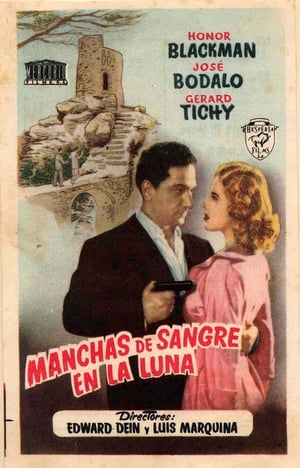 Poster Manchas de sangre en la luna 1952