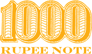 1000 Rupee Note — Logos 1