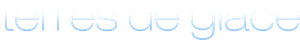 Terres de glace — logo