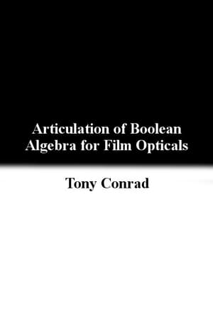 Poster Articulation of Boolean Algebra for Film Opticals (1975)