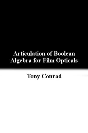 Poster Articulation of Boolean Algebra for Film Opticals 1975
