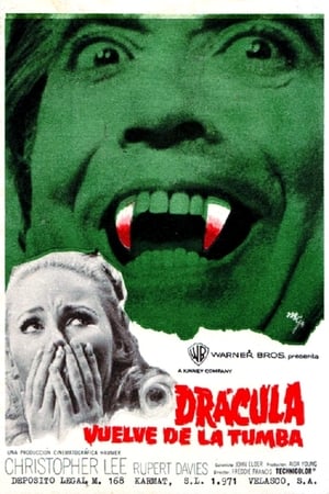 Poster Drácula vuelve de la tumba 1968