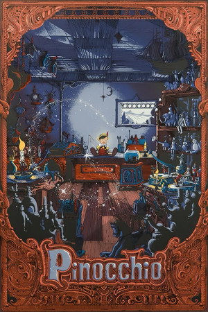 Постер мультфильма «Пиноккио (1940)» — (23 из 165)