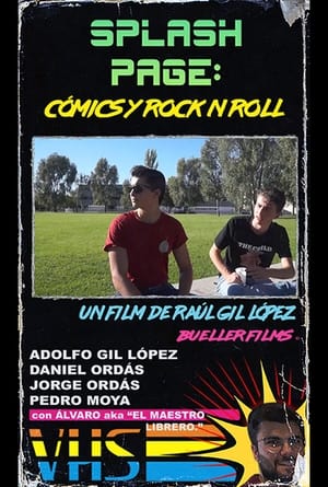 Poster 01 - SPLASH PAGE: Cómics y Rock n roll. (VHSRip) (2020)