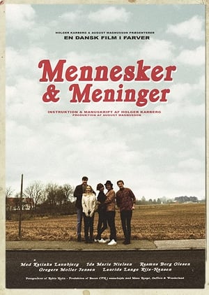 Poster Mennesker & meninger (2018)