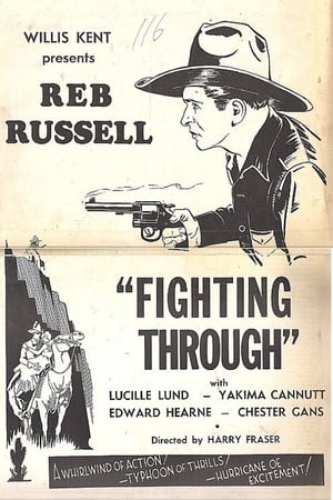 Poster Fighting Thru (1934)