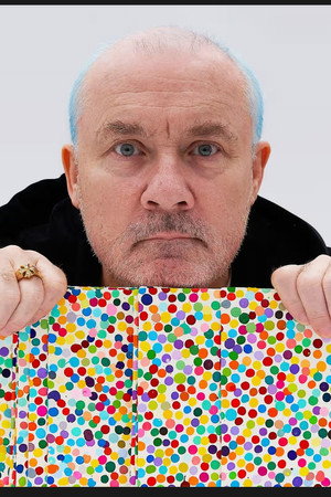 Damien Hirst portrait