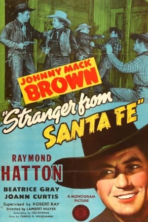 Poster Stranger from Santa Fe 1945