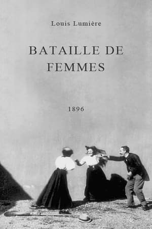 Poster Bataille de femmes 1896