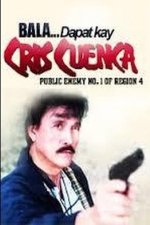 Poster Bala... Dapat Kay Cris Cuenca, Public Enemy No. 1 1989