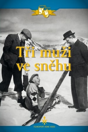 Tři muži ve sněhu poster