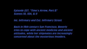 Image Deleted Scenes: S06E01 - Time's Arrow (2)
