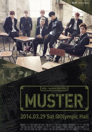 Poster BTS 1st Fan Meeting: Muster 2014