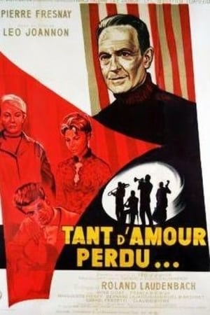 Poster Tant d'amour perdu 1958
