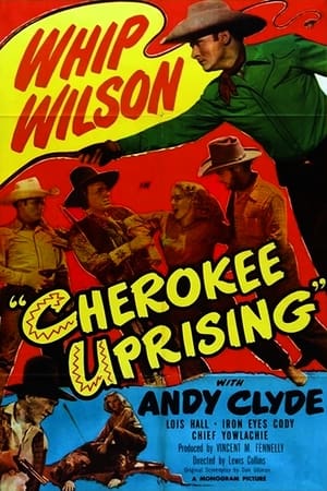 Poster Cherokee Uprising 1950