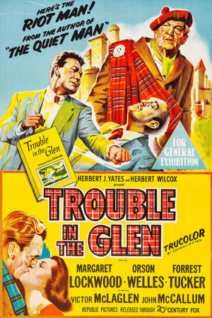 Poster Trouble in the Glen 1954