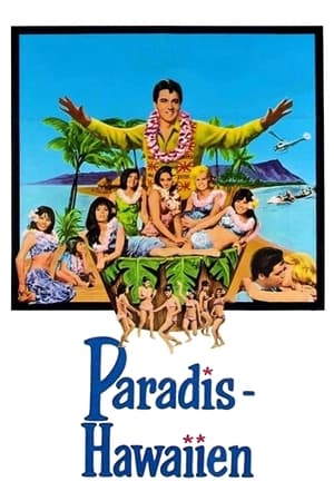Poster Paradis hawaien 1966