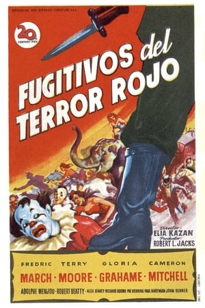 Poster Fugitivos del terror rojo 1953