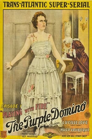 Poster The Purple Domino (1917)