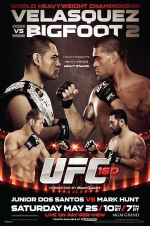 Poster UFC 160: Velasquez vs Bigfoot 2 (2013)