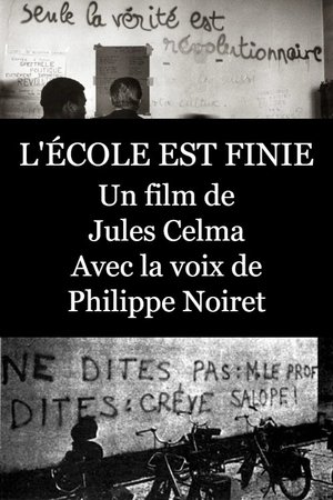 Poster L'école est finie (1975)