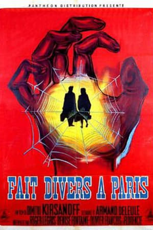 Poster Fait divers à Paris 1950