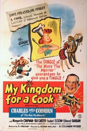 Poster My Kingdom for a Cook (1943)